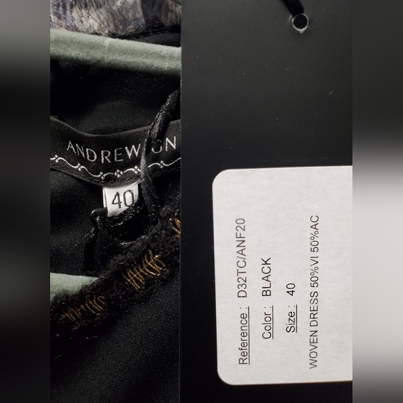 NWT Andrew GN dress - Picture 5 of 5